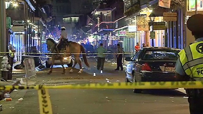 Un tiroteo en Nueva Orleans causa nueve heridas